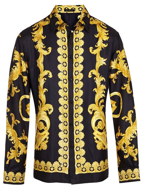 versace herren hemd ebay